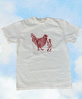 CHICKEN ON A LEASH (Men’s style tee)