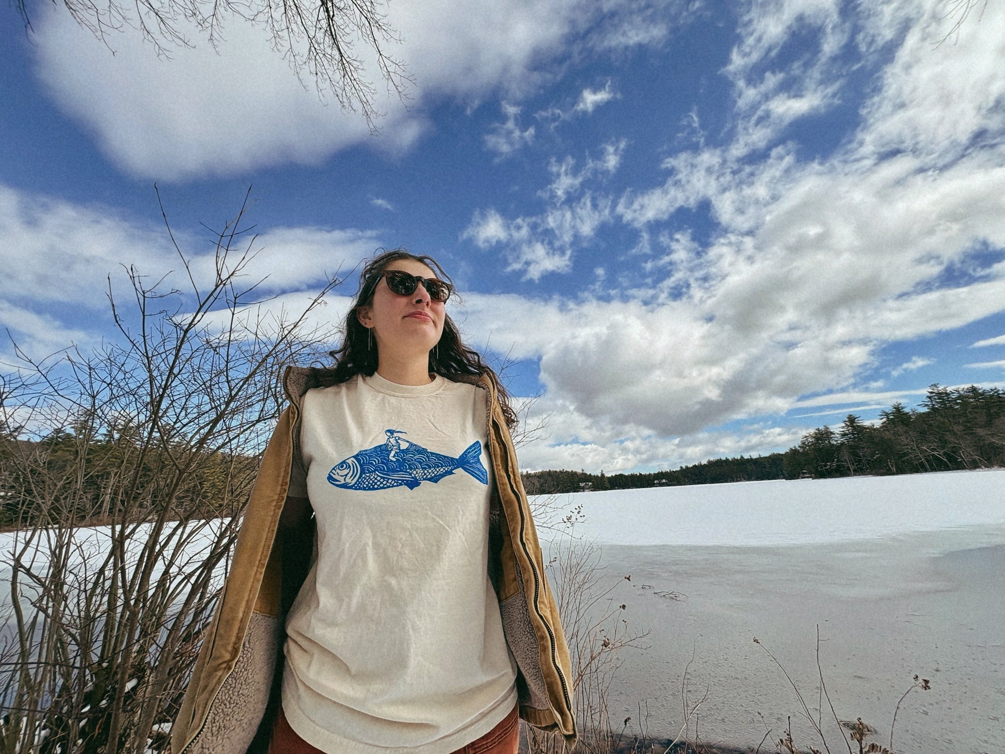 FISH RIDER (Men’s style shirt)